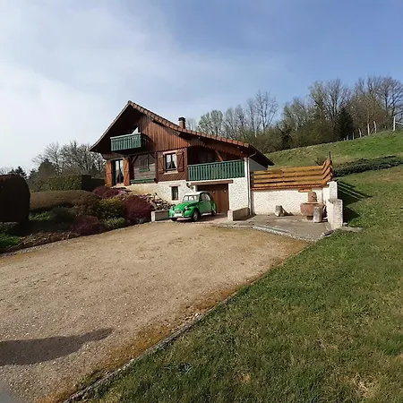 Chaleureux La 2 Cv Verte Calme Et Nature Lusse